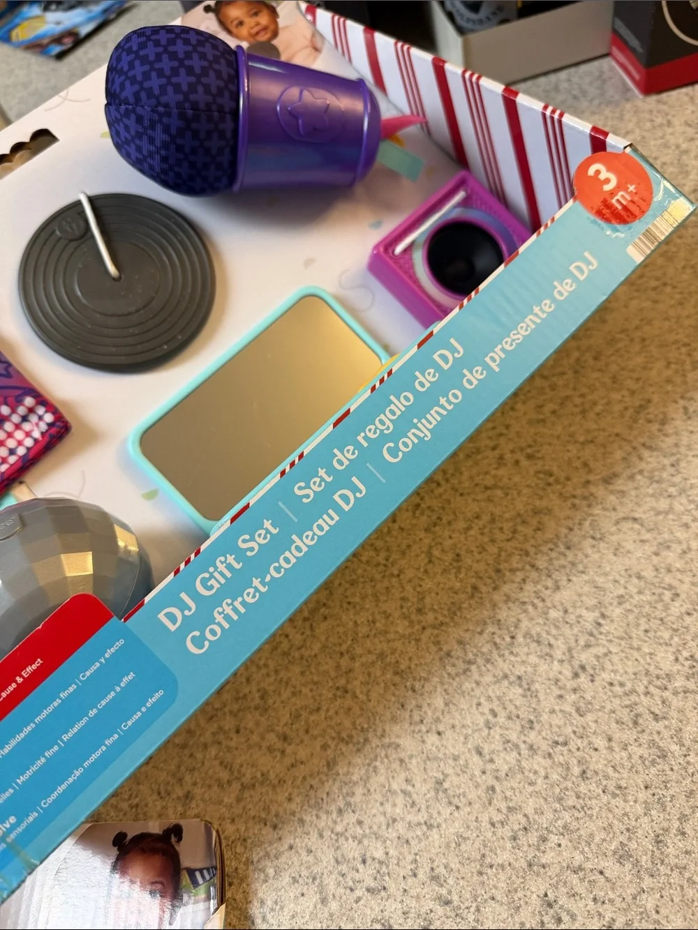Fisher-Price DJ Play Set - Purple and Gray